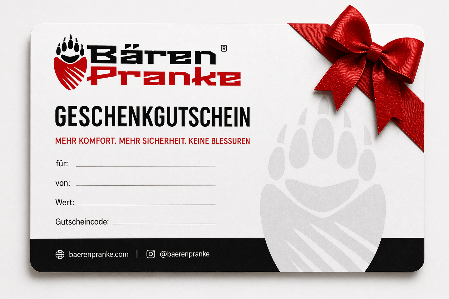 BÄRENPRANKE® Geschenkgutschein