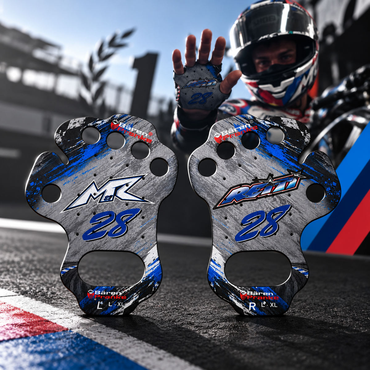 Bärenpranke® Hand Guards AIR – CURB Markus Reiterberger Black Edition